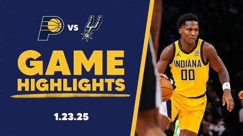 Game Stats: Pacers vs. Spurs, 99.